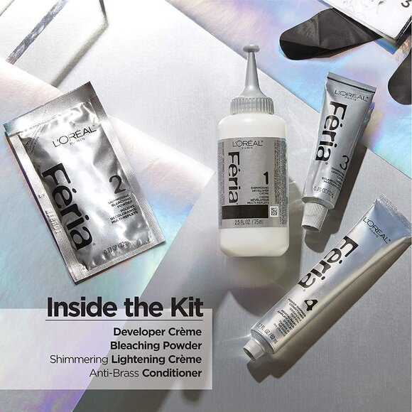 L'Oréal Paris Féria Absolute Platinum Hair Color, Very Platinum - Picture 3 of 8